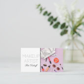 メイクアップアーティスト 名刺 (スタンド正面)