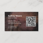 メイクアップアーティスト 名刺 (正面)