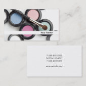 メイクアップアーティスト 名刺 (正面/裏面)