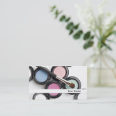 メイクアップアーティスト 名刺 (スタンド正面)