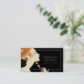 メイクアップアーティスト 名刺 (スタンド正面)