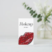 メイクアップアーティスト 名刺 (スタンド正面)