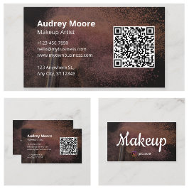メイクアップアーティスト 名刺