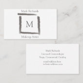 メイクアップアーティスト 名刺 (正面/裏面)