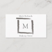 メイクアップアーティスト 名刺 (正面)