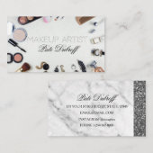 メイクアップアーティスト 名刺 (正面/裏面)