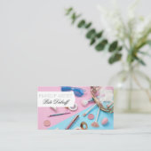 メイクアップアーティスト 名刺 (スタンド正面)