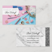 メイクアップアーティスト 名刺 (正面/裏面)