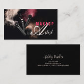 メイクアップアーティスト 名刺 (正面/裏面)