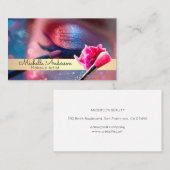 メイクアップアーティスト | 基カラフル礎 | ビューティー 名刺 (正面/裏面)