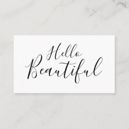 メイクアップアーティスト/美容師トレンディー名刺 名刺