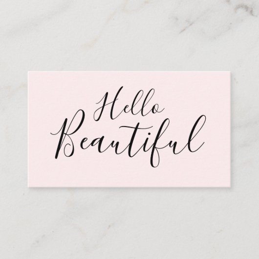 メイクアップアーティスト/美容師トレンディー名刺 名刺 (正面)