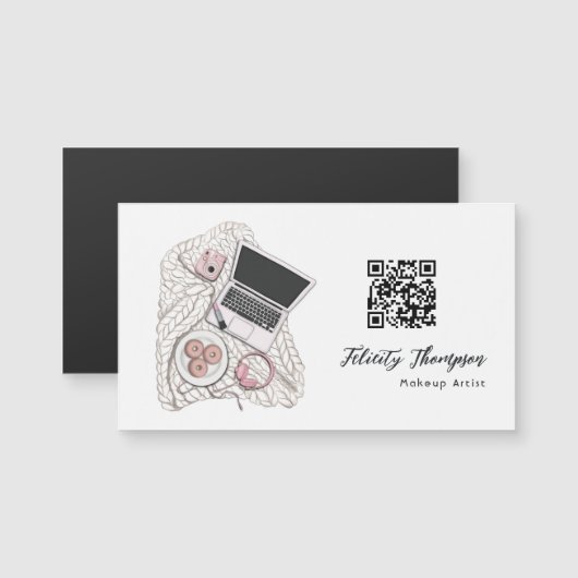 メイクアップアーティストQRコード (正面/裏面)