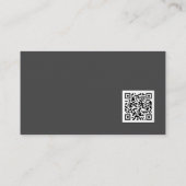 メイクアップアーティストQRコード 名刺 (裏面)