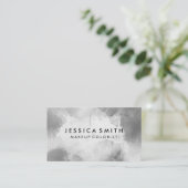 メイクアップウォーターカラーグレー 名刺 (スタンド正面)