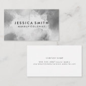 メイクアップウォーターカラーグレー 名刺 (正面/裏面)