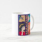 メイクアップガール コーヒーマグカップ (正面右)
