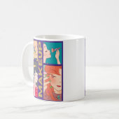 メイクアップガール コーヒーマグカップ (正面左)