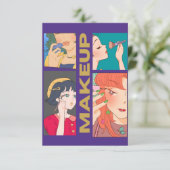 メイクアップガール サンキューカード (スタンド正面)