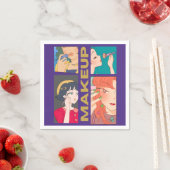 メイクアップガール スタンダードカクテルナプキン (インサイチュ)