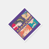 メイクアップガール スタンダードカクテルナプキン (角)