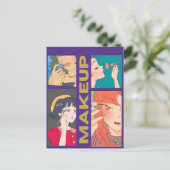 メイクアップガール ポストカード (スタンド正面)