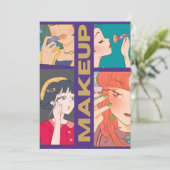 メイクアップガール 招待状 (スタンド正面)