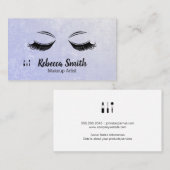 メイクアップキットとまつげ 名刺 (正面/裏面)