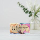 メイクアップキットとパウダー 名刺 (スタンド正面)