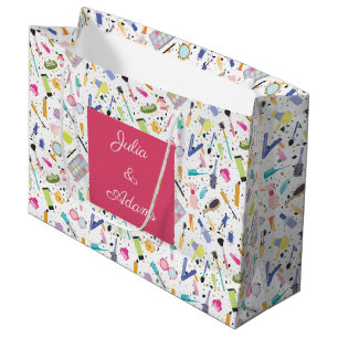 メイクアップキット抱き枕 ラージペーパーバッグ