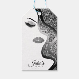 メイクアップグリッター効果 ギフトタグ