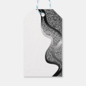 メイクアップグリッター効果 ギフトタグ (裏面)