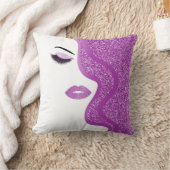 メイクアップグリッター効果 クッション (ブランケット)