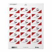 メイクアップグリッター効果 ラベル (フルシート)