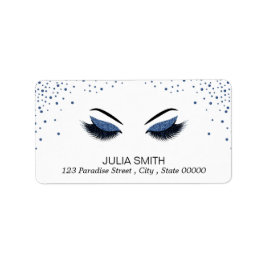 メイクアップグリッター効果 ラベル