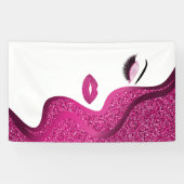 メイクアップグリッター効果 横断幕 (横)