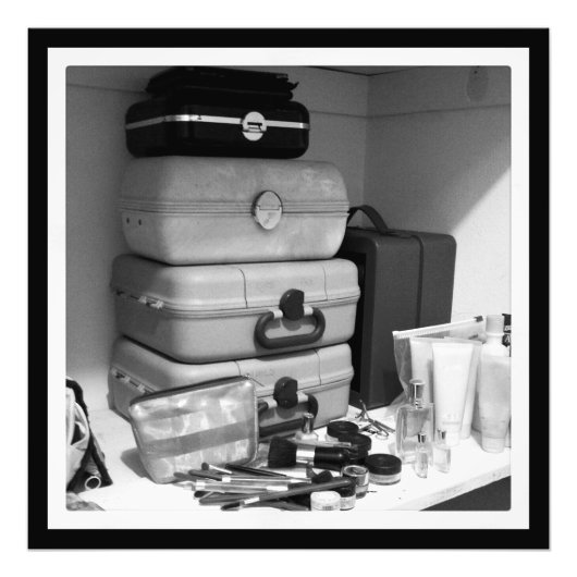 メイクアップコレクションの静物採集写真 フォトプリント            (正面)