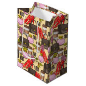 メイクアップコーヒースタイル美しい抱き枕 ミディアムペーパーバッグ (正面アングル)