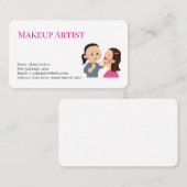 メイクアップサービス編集可能名刺 名刺 (正面/裏面)