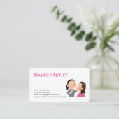 メイクアップサービス編集可能名刺 名刺 (スタンド正面)