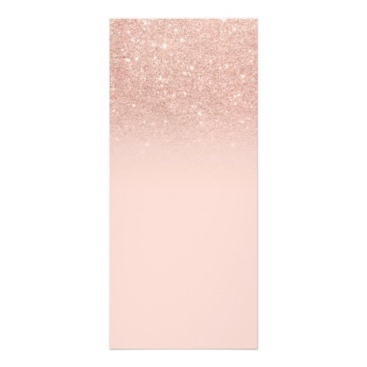 メイクアップシックタイポグラフィ赤面バラ金ゴールド価格表 ラックカード (裏面)