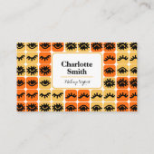 メイクアップスタイリストパーソナライズされた名刺 名刺 (正面)