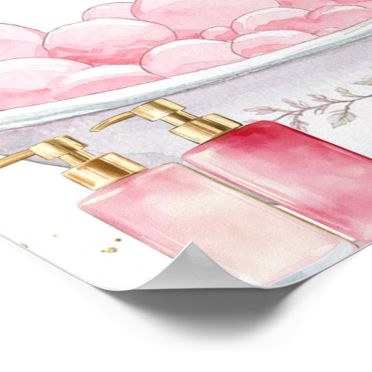 メイクアップセクションスパパーティー署名 ポスター (角)