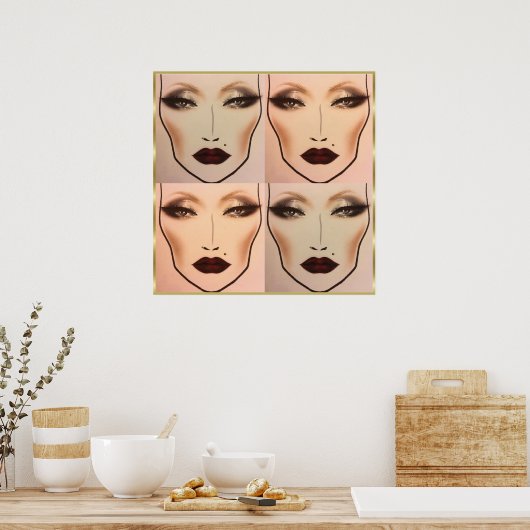 メイクアップセット ポスター (キッチン)