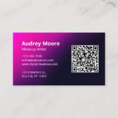 メイクアップテンプレート 名刺 (正面)