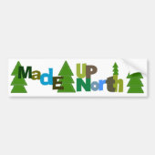 メイクアップノースバンパーステッカー バンパーステッカー (正面)