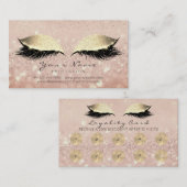 メイクアップバラゴールデンラッシュエクステンションロイヤリティカード10 ロイヤリティカード (正面/裏面)