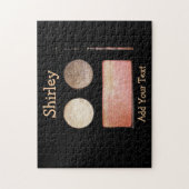 メイクアップパレット – 顔by Shirley Taylor ジグソーパズル (縦)