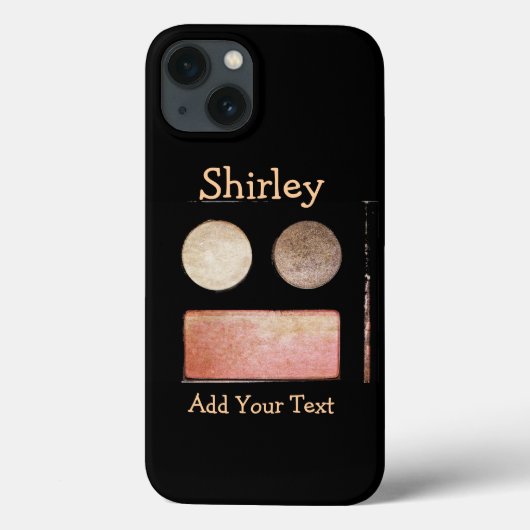 メイクアップパレット – 顔by Shirley Taylor Case-Mate iPhoneケース (裏面)