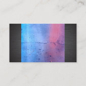 メイクアップブラシと口紅 |基礎 名刺 (裏面)